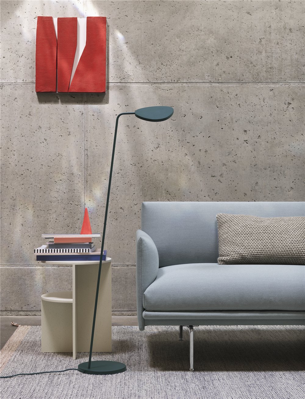 Sofa Outline 3 Sitzer Muuto Leimgruber Innenraum